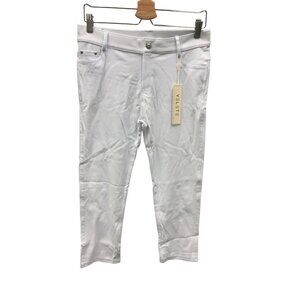 Yelete White Capri Jegging